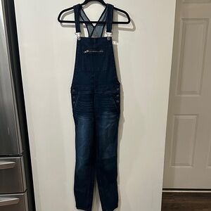 American Eagle Outfitters Dark Blue Women Jeans Overalls